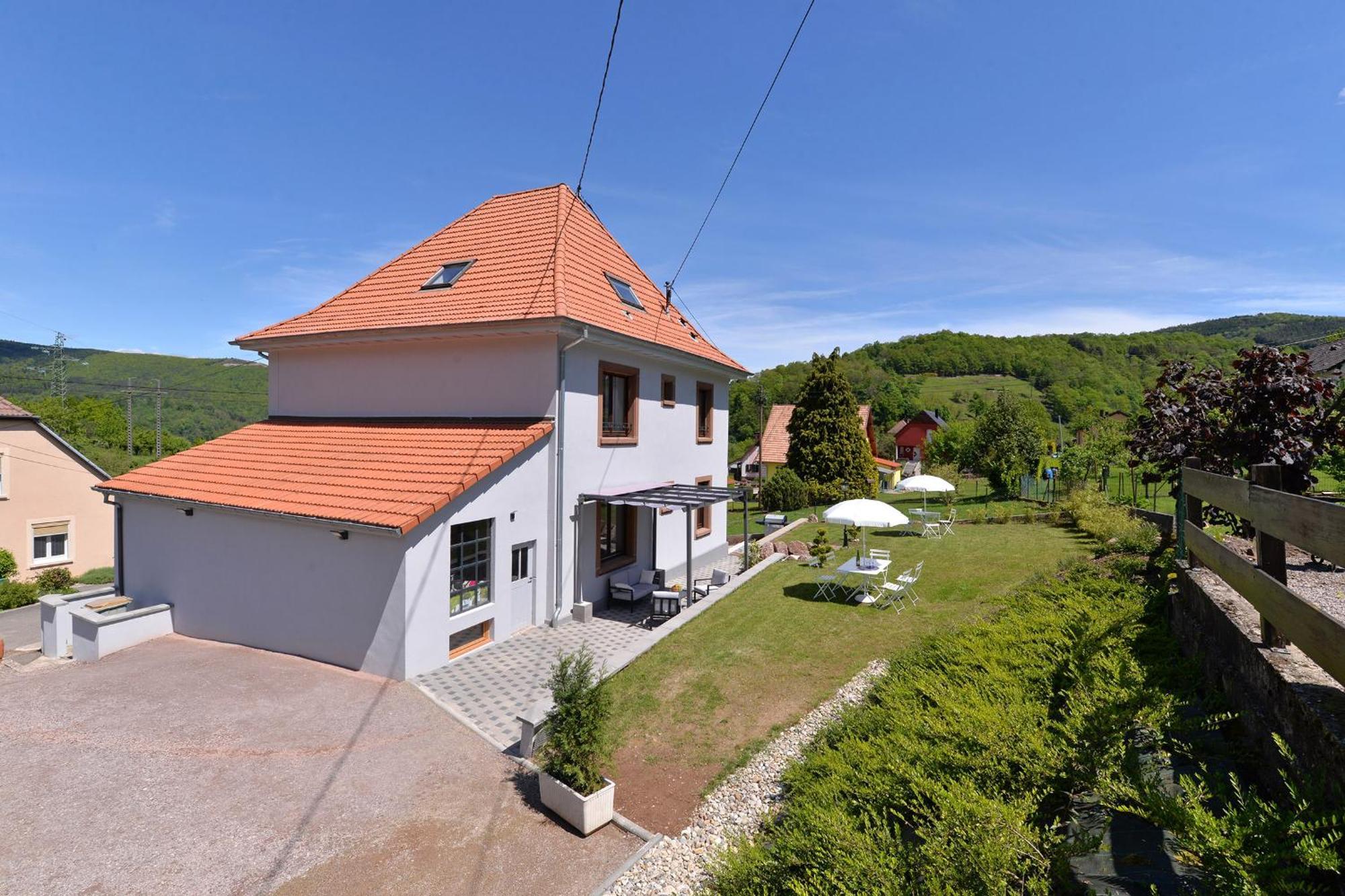 Les Magnolias En Alsace - Meuble De Tourisme 3 Etoiles Apartment Barembach Ngoại thất bức ảnh