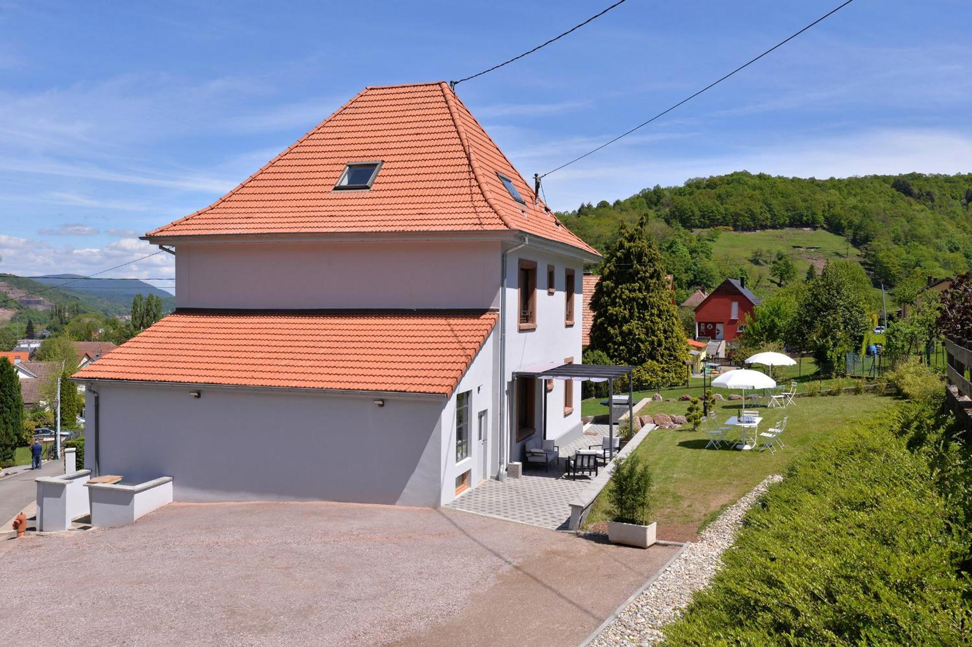 Les Magnolias En Alsace - Meuble De Tourisme 3 Etoiles Apartment Barembach Ngoại thất bức ảnh